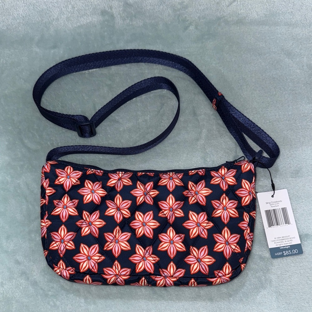 Vera Bradley Floral Burst Sling Crossbody